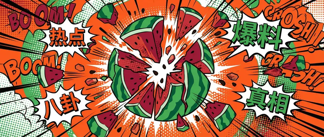 五一黑料不打烊 今日头瓜爆炸漫画横幅